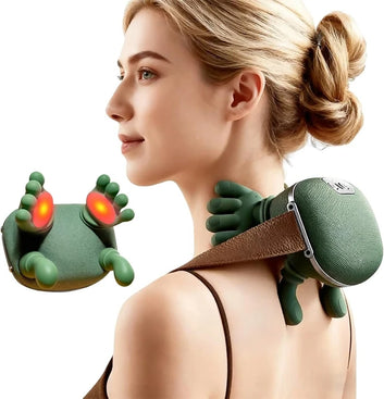 4D Neck Massager with Heat - Deep Tissue Shoulder & Back Massager