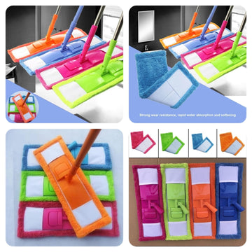 Dust Cleaning Mop (Random Colour)