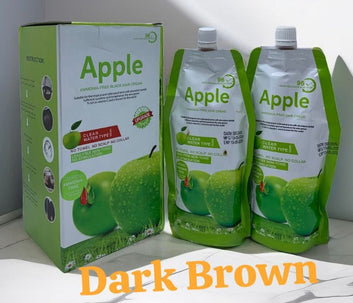Apple Hair Color box dark brown