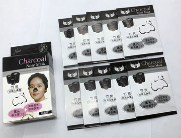 Charcoal Nose Peel-Off Mask 10 Pcs Box