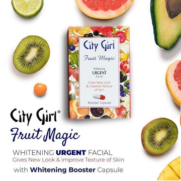 City Girl Fruit Urgent Facial ( Pack Of 3  )