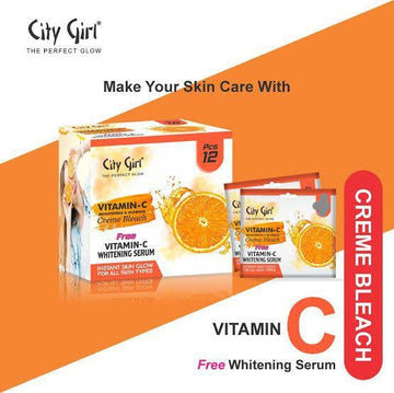 City Girl Vitamin C Bleach Cream (3 SACHET)