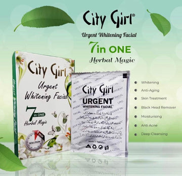 City Girl Whitening Urgent Facial