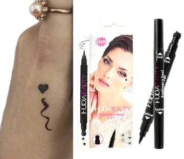 HUDIABEAUTY 2 in 1 Heart Stamp Eyeliner
