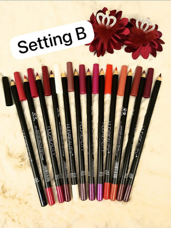 Huda Beauty Eye & Lip Color Pencil 12 Pcs Pack PATLI setting b 2