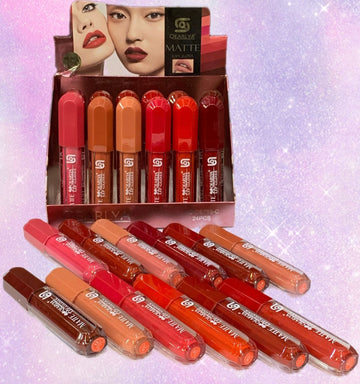 QEARLYA Matte Lipgloss 12 Pcs Set (Item No : 798-C)