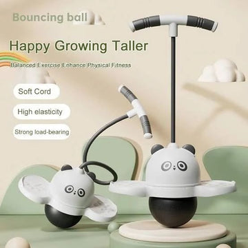 Pogo Ball with Handle Exercise, Happy Growing Taller