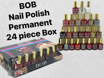 BOB Permanent Nail Polish (24Pcs Box)
