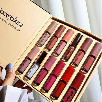 Mocallure Matte Lip Gloss 12 Pcs Pack (Item No:050)