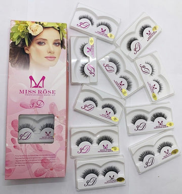 Miss Rose Eyelashes (10 pcs Box)