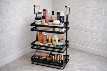 Multipurpose Metal Organizer with Wooden Handle 3 Layer (Discount on Quantity)