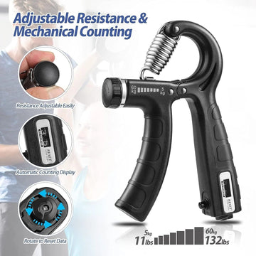 Hand Gripper With Counter
