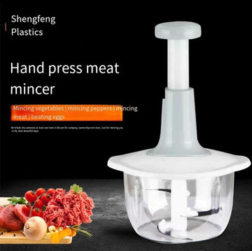 Premium Quality Hand Push Choppers with Lock & Beater 2L
