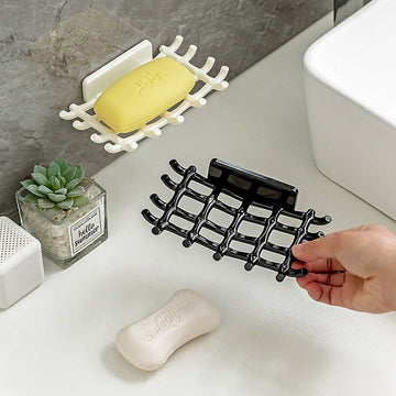New Design Plastic Soap Holder ( Pack Of 3 )