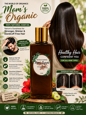 Mom's Organic Hair Oil