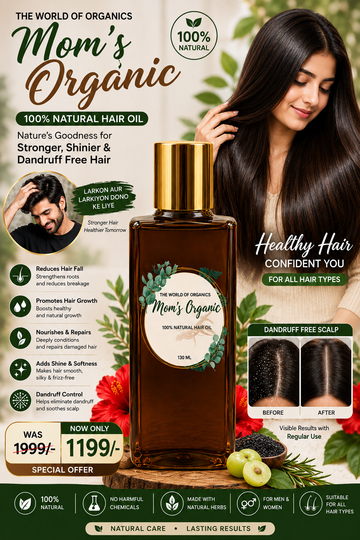 Mom's Organic Hair Oil
